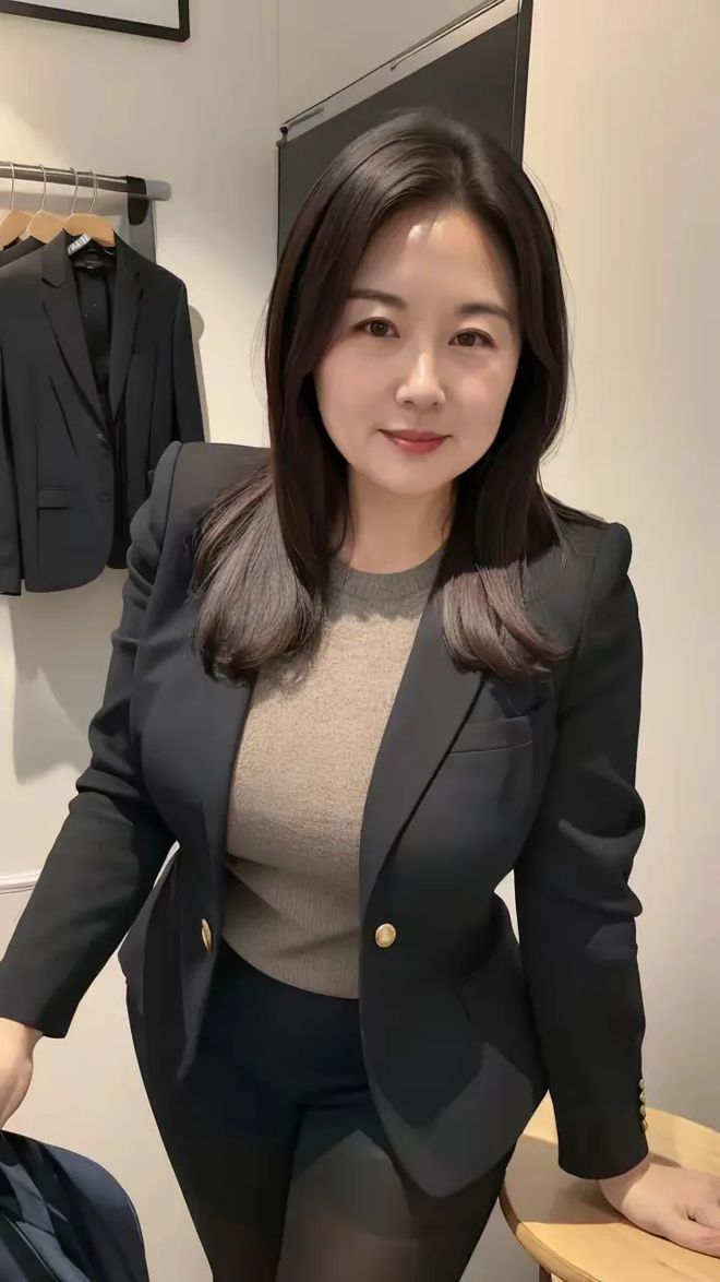 写真这才是正宗的真正的女人味哦k8凯发入口素人超熟阿姨外景(图2)
